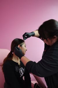 Eyebrow Tattoo result by Revive Medical Tattooing and Piercing in Bakersfield, CA