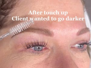 Eyebrow Tattoo result by Revolution Esthetics & Permanent Makeup in Rockwall, TX