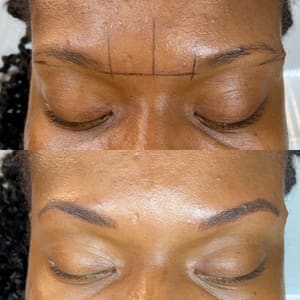 Eyebrow Tattoo result by Revolution Esthetics & Permanent Makeup in Rockwall, TX