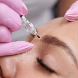 Eyebrow Tattoo result by Revolution Scalp Micropigmentation Springfield in Springfield, IL