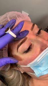 Eyebrow Tattoo result by RGBWilson Artistry, LLC - Rachel Brown-Wilson in Berkeley Springs, WV
