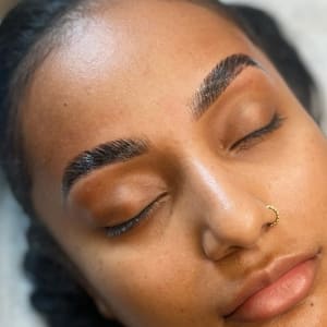 Eyebrow Tattoo result by Rhythm & Brows - A Brows + Beauty Studio in Bayonne, NJ