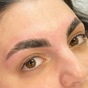 Eyebrow Tattoo result by Rhythm & Brows - A Brows + Beauty Studio in Bayonne, NJ