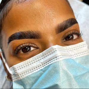 Eyebrow Tattoo result by Rhythm & Brows - A Brows + Beauty Studio in Bayonne, NJ