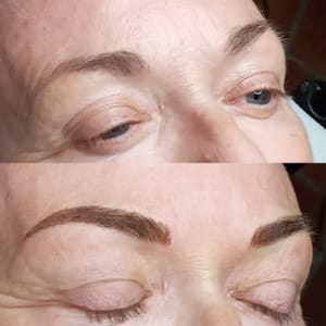 Eyebrow Tattoo result by Rico Artistry in Boca Raton, FL