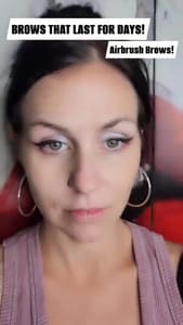 Eyebrow Tattoo result by Rico Artistry in Boca Raton, FL