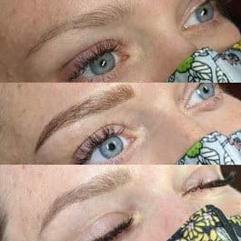 Eyebrow Tattoo result by Rico Artistry in Boca Raton, FL