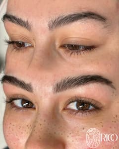 Eyebrow Tattoo result by Rico Skin Co. in Long Beach, CA