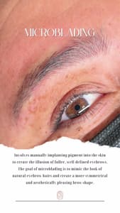 Eyebrow Tattoo result by Rico Skin Co. in Long Beach, CA