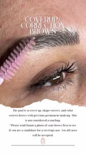 Eyebrow Tattoo result by Rico Skin Co. in Long Beach, CA