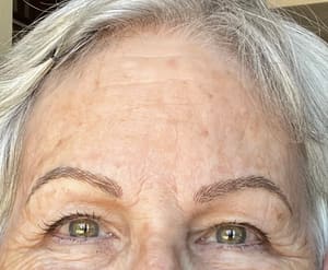 Eyebrow Tattoo result by Rima Permanent Makeup Artistry in Oklahoma City, OK