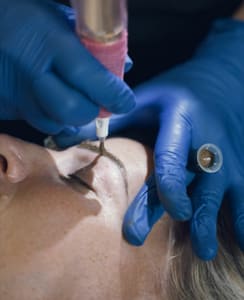 Eyebrow Tattoo result by Rising Aesthetics and Wellness in Spring, TX