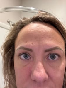 Eyebrow Tattoo result by Rising Aesthetics and Wellness in Spring, TX