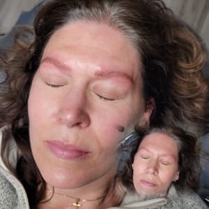 Eyebrow Tattoo result by Rising Dawn Cosmetic Tattoo in Danville, PA