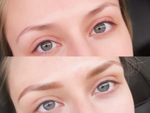 Eyebrow Tattoo result by Riss Reflections Beauty Bar in Gahanna, OH