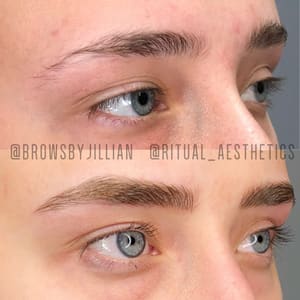 Eyebrow Tattoo result by Ritual Aesthetics in Chicago, IL