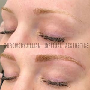 Eyebrow Tattoo result by Ritual Aesthetics in Chicago, IL