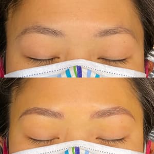 Eyebrow Tattoo result by Rituals by Kat at Oakland Glow Studio in Oakland, CA