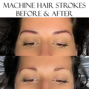 Eyebrow Tattoo result by Rize Beauty Lab in Chicago, IL