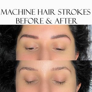 Eyebrow Tattoo result by Rize Beauty Lab in Chicago, IL
