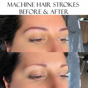 Eyebrow Tattoo result by Rize Beauty Lab in Chicago, IL