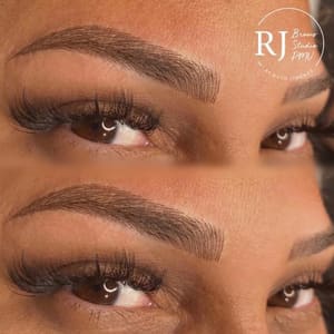 Eyebrow Tattoo result by RJ Brows Aesthetics in Cypress, TX