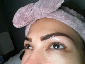Eyebrow Tattoo result by RJ Brows Aesthetics in Cypress, TX
