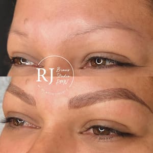 Eyebrow Tattoo result by RJ Brows Aesthetics in Cypress, TX