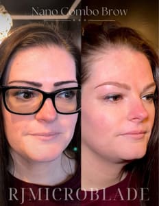 Eyebrow Tattoo result by RJMicroblade in Canton, OH