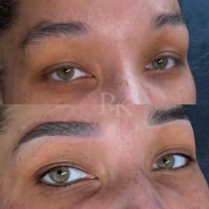 Eyebrow Tattoo result by RK Studios - Microblading & Permanent Makeup Academy in Kansas City, MO