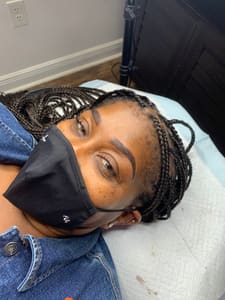 Eyebrow Tattoo result by Roas Beauty Inc. in West Park, FL