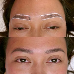Eyebrow Tattoo result by Roberta Brows Beauty LLC in Temecula, CA