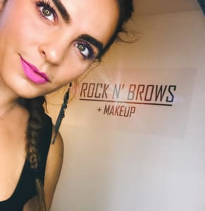 Eyebrow Tattoo result by Rock N Brows + Makeup in West Hollywood, CA