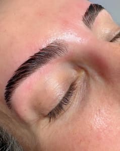 Eyebrow Tattoo result by Rock N Brows + Makeup in West Hollywood, CA