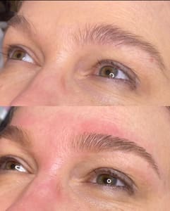 Eyebrow Tattoo result by Rock N Brows + Makeup in West Hollywood, CA