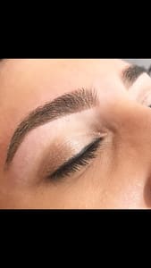 Eyebrow Tattoo result by Rock N Brows + Makeup in West Hollywood, CA