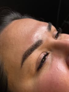 Eyebrow Tattoo result by Rock-Steady Brow Studio LLC in Ottawa, IL