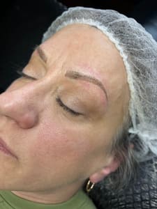 Eyebrow Tattoo result by Rogue Beauty Bar in West Bend, WI
