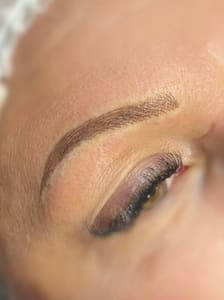 Eyebrow Tattoo result by Rogue Beauty Bar in West Bend, WI