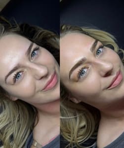 Eyebrow Tattoo result by Rooted Reflections in Oceanside, CA