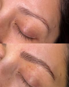 Eyebrow Tattoo result by Rooted Reflections in Oceanside, CA