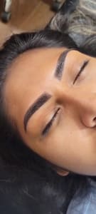 Eyebrow Tattoo result by Rosado Beauty in San Diego, CA