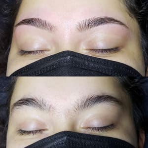 Eyebrow Tattoo result by Rose Aesthetics - Third Ward in Milwaukee, WI