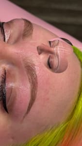 Eyebrow Tattoo result by Rose Beauty Bar in Lewisville, TX