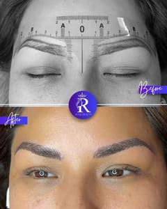 Eyebrow Tattoo result by Rose Beauty in Van Nuys, CA