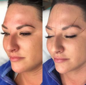 Eyebrow Tattoo result by Rose Brows in Encinitas, CA