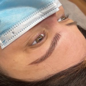 Eyebrow Tattoo result by Rose Cosmetic Tattoo in Long Beach, CA