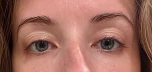 Eyebrow Tattoo result by Rose Cosmetic Tattoo in Long Beach, CA