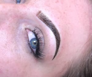 Eyebrow Tattoo result by Rose&Fifth Permanent Cosmetics in Lehi, UT