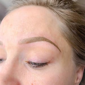 Eyebrow Tattoo result by Rose&Fifth Permanent Cosmetics in Lehi, UT